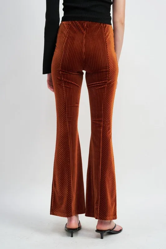 Amaya Velvet Flare Pants