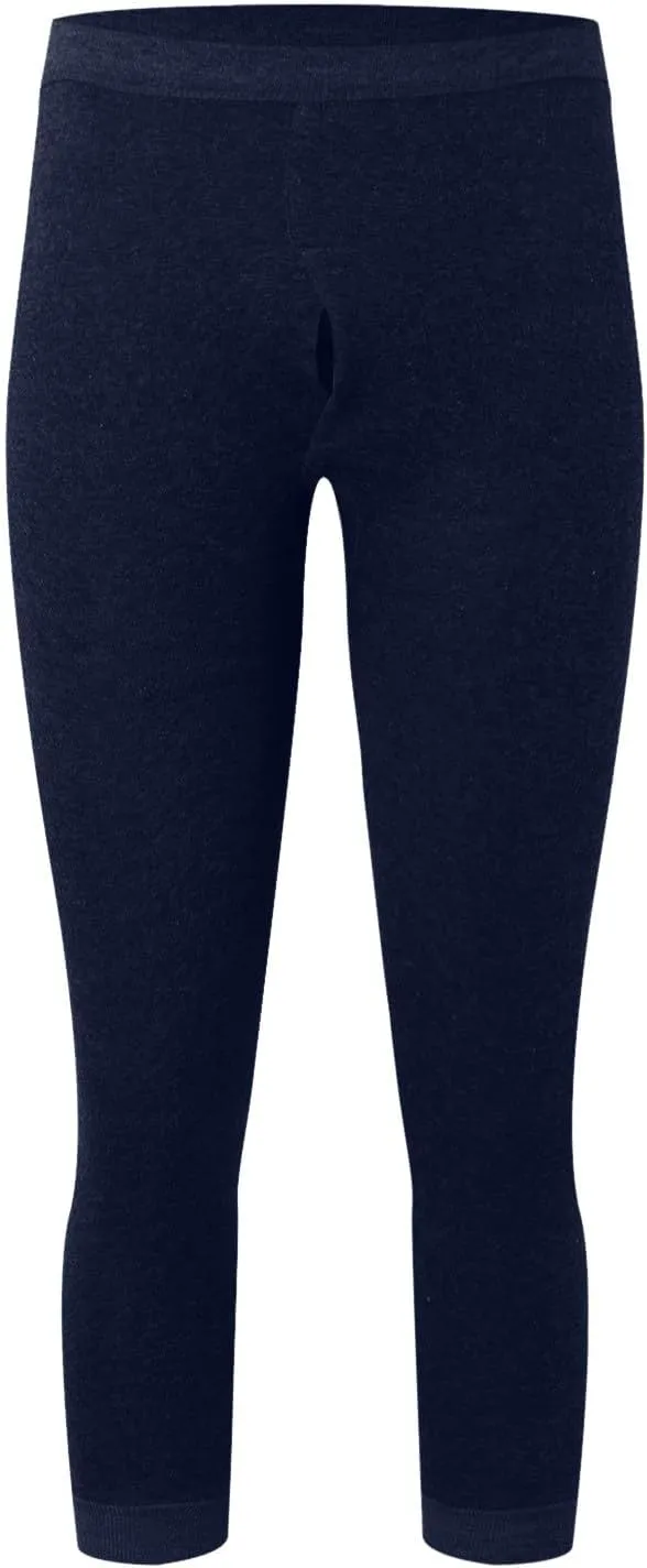 Mens Thermal Pajamas Sets, Cotton Soft Sleepwear Long Sleeve Top & Bottoms PJs, Winter Warm Pajamas Sets For Men