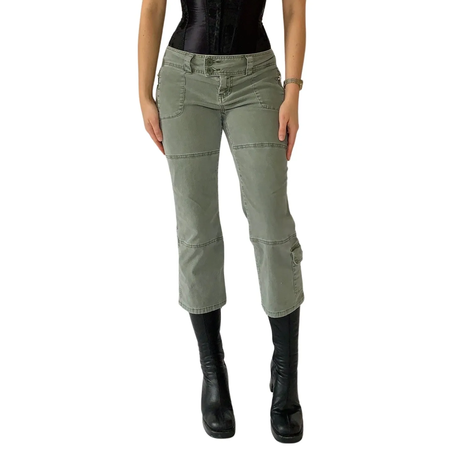 Y2K Capri Cargos (S)