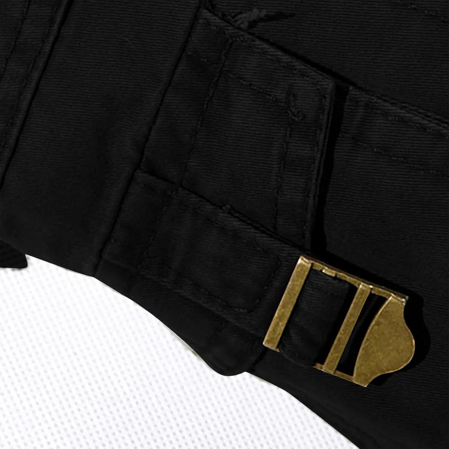Ymosrh Khaki Cargo Pants for Men Work Pants Cotton Relaxed Fit Military Pants with Multi Pockets Stretch Pants